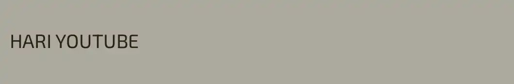 HARI YOUTUBE